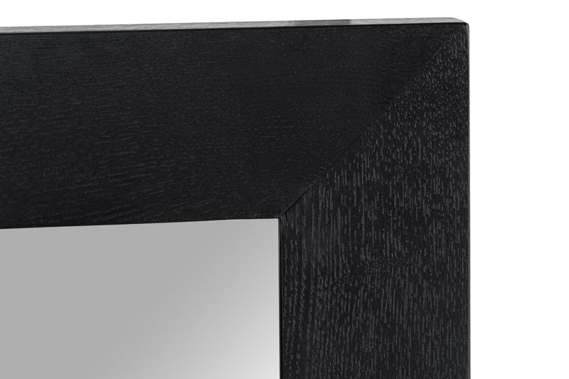 Concord - Modern Black Ash Mirror — view 5