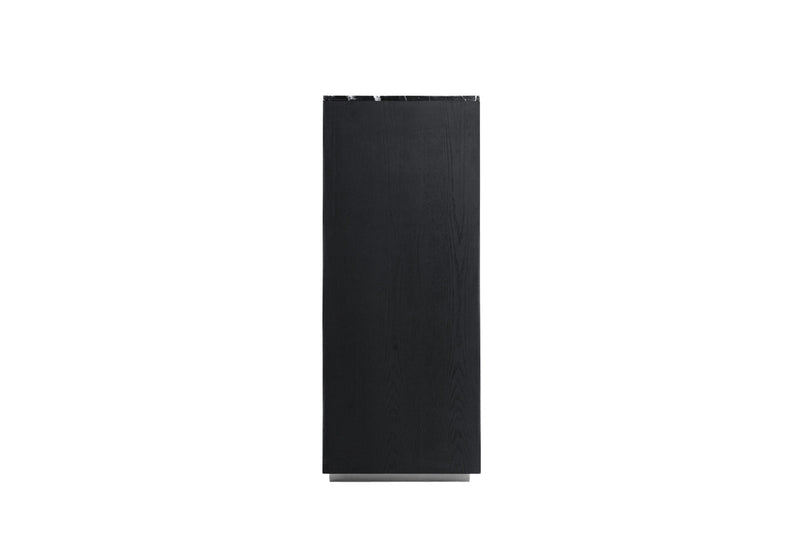 Concord - Modern Black Marble + Black Ash + Aluminum Chest — view 3