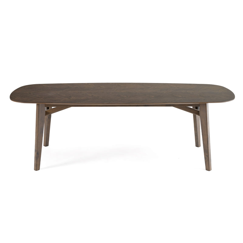 Costello - Mid-Century Modern Wenge Dining Table — view 5