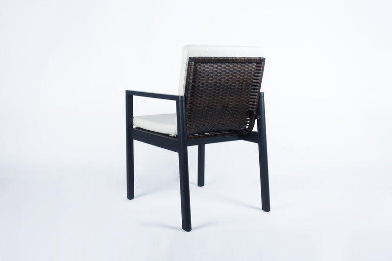 Cuba - Modern Outdoor Dining Chair Set of 2 — view 2