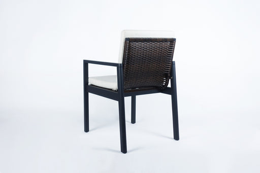 Cuba - Modern Outdoor Dining Chair Set of 2 — view 2