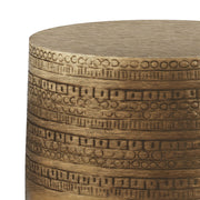 Johnsen - Handcrafted Large Metal Accent Table - R&R Furniture Gallery (Fountain Valley, CA)