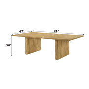 Einar - Dining Table - Natural - R&R Furniture Gallery (Fountain Valley, CA)