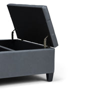 Harrison - Upholstered Coffee Table Storage Ottoman - R&R Furniture Gallery (Fountain Valley, CA)