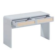 Patty - Rattan Console Desk - R&R Furniture Gallery (Fountain Valley, CA)