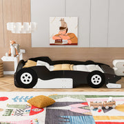 Race Car-Shaped Platform Bed With Wheels - R&R Furniture Gallery (Fountain Valley, CA)