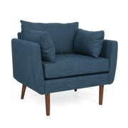 Luminate - Upholstered Fabric Club Chair With Tapered Legs And 2 Accent Pillows - R&R Furniture Gallery (Fountain Valley, CA)