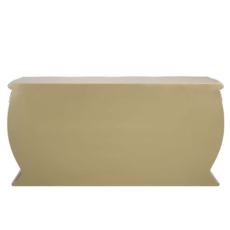 Bernadette - Server - Gold - R&R Furniture Gallery (Fountain Valley, CA)