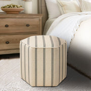 Accent Ottoman Printed Stripe - R&R Furniture Gallery (Fountain Valley, CA)
