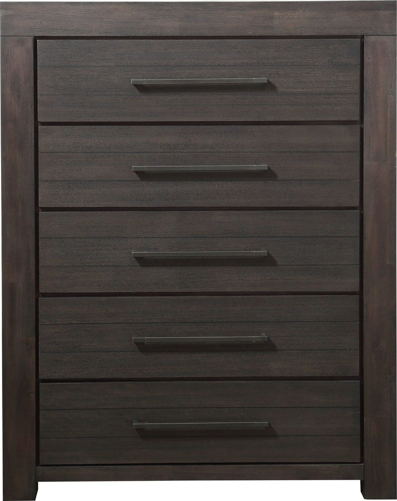 Heath Five Drawer Chest in Basalt Grey (2024)