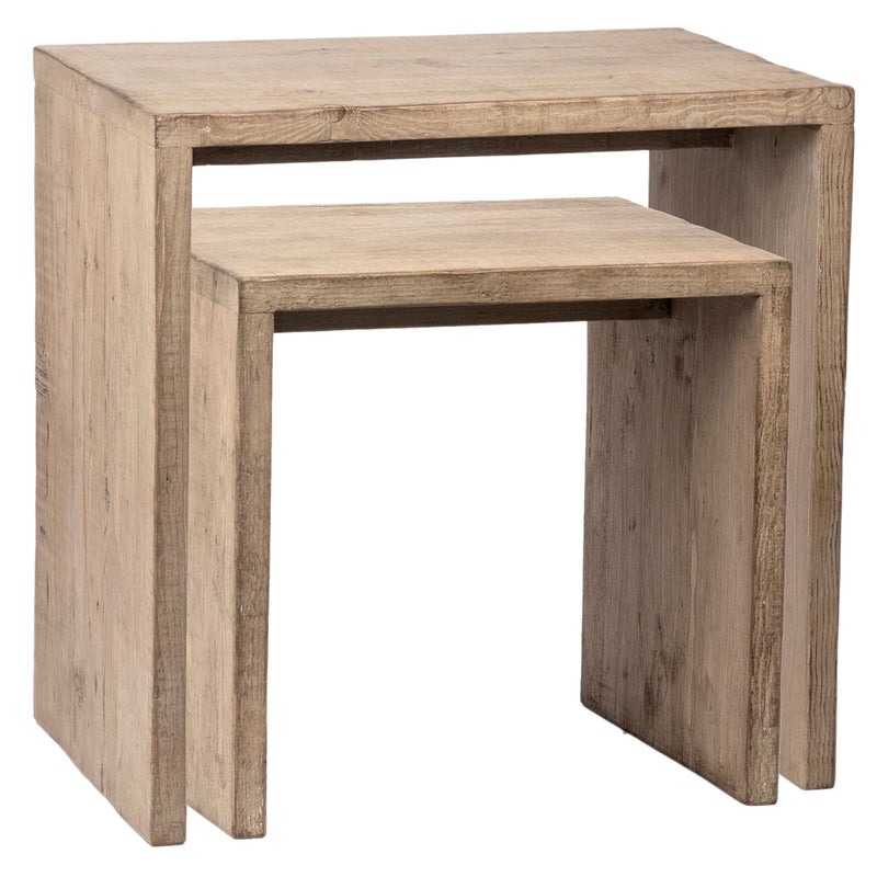 Merwin - Nesting Tables (Set of 2) - Light Warm Wash