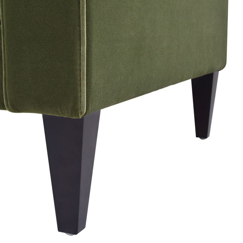 Nicholi - Mid-Century Modern Sofa - Olive Green - R&R Furniture Gallery (Fountain Valley, CA)