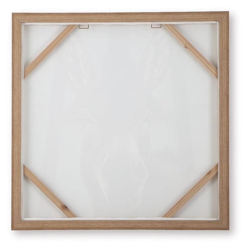 Landerton - Wall Art - Brown / Blue / White - R&R Furniture Gallery (Fountain Valley, CA)