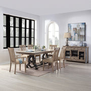 Nathaniel - Dining Table - Maple - R&R Furniture Gallery (Fountain Valley, CA)