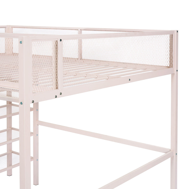 Loft Bed With 4 Tier Shelves And Storage - R&R Furniture Gallery (Fountain Valley, CA)