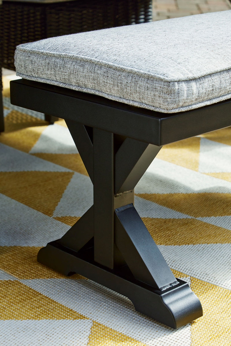 Beachcroft - Bench With Cushion - R&R Furniture Gallery (Fountain Valley, CA)