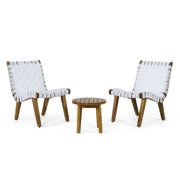 Outdoor 3 Piece Rope Weave Patio Seating Set - R&R Furniture Gallery (Fountain Valley, CA)
