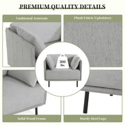 Vintage Modern Aesthetic Appeal Lounge Chair - R&R Furniture Gallery (Fountain Valley, CA)