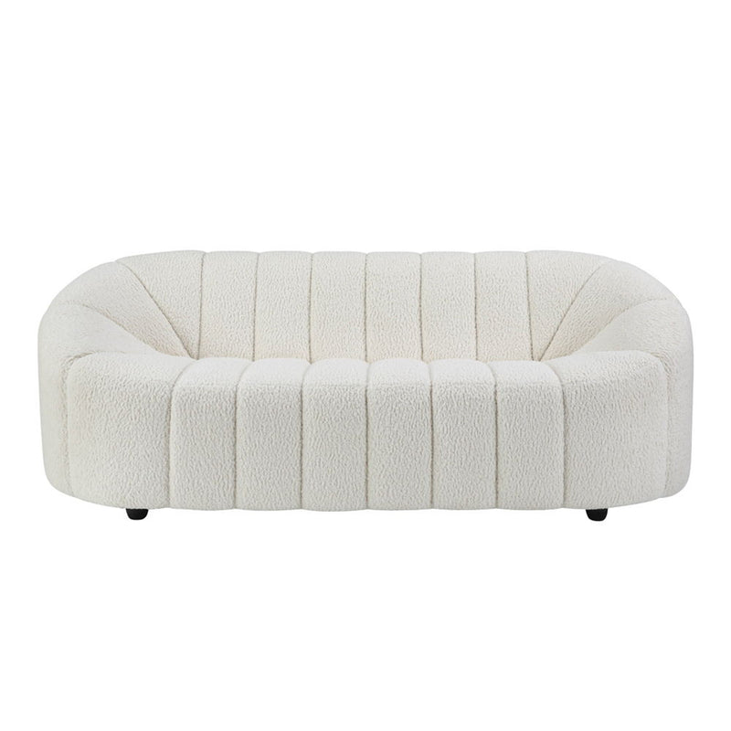 Osmash - Sofa - White Teddy Sherpa - R&R Furniture Gallery (Fountain Valley, CA)