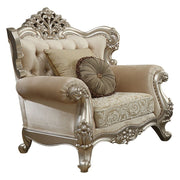 Bently - Chair With 2 Pillows (Same Lv01581) - Fabric & Champagne - R&R Furniture Gallery (Fountain Valley, CA)