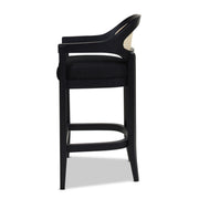 Americana - Mid-Century Modern Cane Back Counter Stool - R&R Furniture Gallery (Fountain Valley, CA)