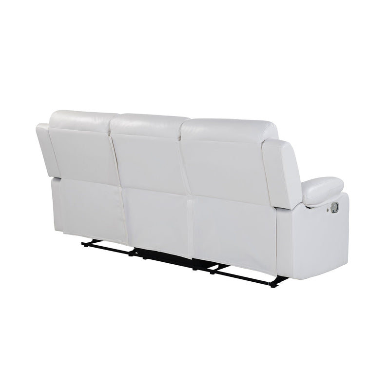 Blanche - Reclining Sofa With LED Lights - R&R Furniture Gallery (Fountain Valley, CA)