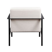 Millie - Stationary Accent Chair - Off White - R&R Furniture Gallery (Fountain Valley, CA)