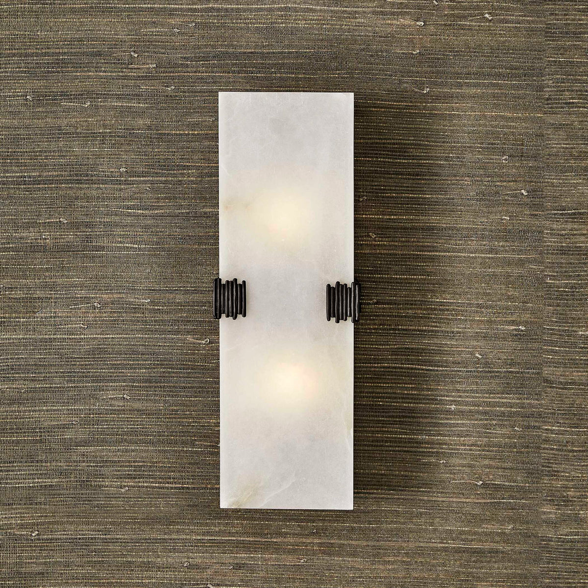 Clasp - 2 Light Sconce - Bronze
