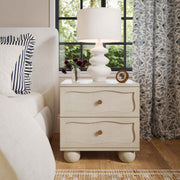 Grappa - Nightstand - Whitewashed - R&R Furniture Gallery (Fountain Valley, CA)