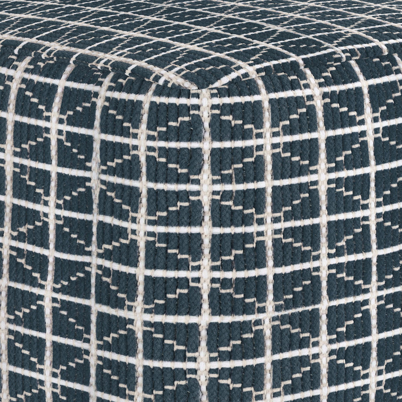 Noreen - Upholstered Square Pouf - R&R Furniture Gallery (Fountain Valley, CA)