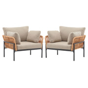 Rope Lounge Chair With Cushions For Modern Spaces - R&R Furniture Gallery (Fountain Valley, CA)