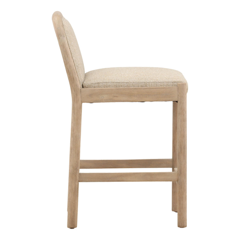 Coralie - Counter Stool - Yukon Sand And Light Natural