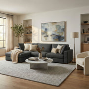 Charlie - Upholstered Deep Seater Sectional Sofa - R&R Furniture Gallery (Fountain Valley, CA)