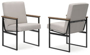 Montia - Home Office Desk Chair - Light Brown - R&R Furniture Gallery (Fountain Valley, CA)