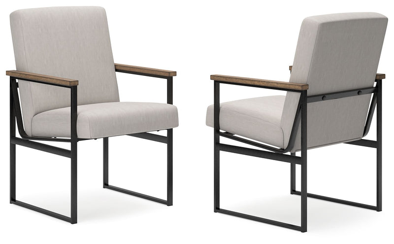 Montia - Home Office Desk Chair - Light Brown - R&R Furniture Gallery (Fountain Valley, CA)