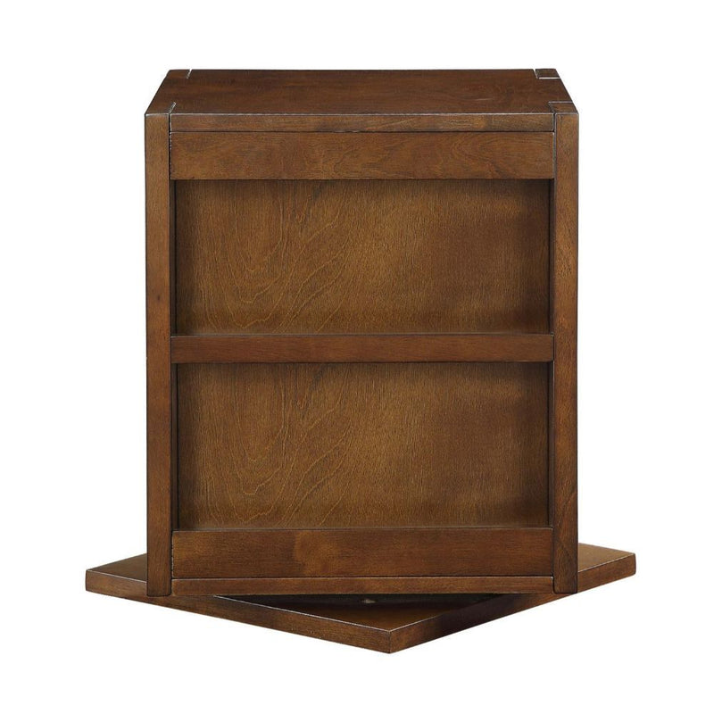 Pisanio - 22" End Table - Espresso - R&R Furniture Gallery (Fountain Valley, CA)