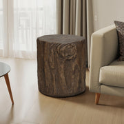 8th Street contemporary round accent table for indoor or outdoor use, featuring a sleek design and sturdy construction.