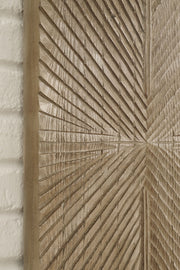 Lenora - Wall Decor - Distressed Brown - R&R Furniture Gallery (Fountain Valley, CA)