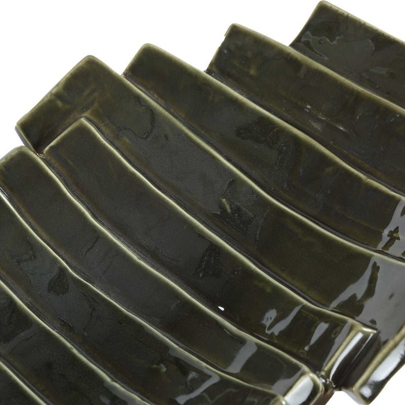 Harbor Ridge - Bowl - Olive Green