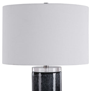 Midnight - Landscape Table Lamp - Black / Gray