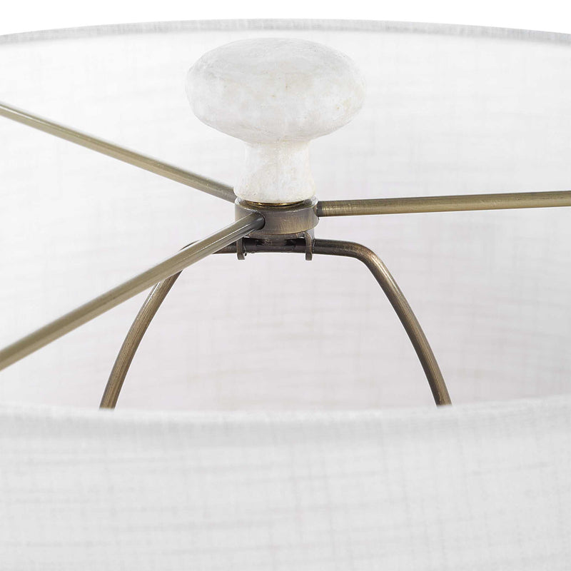Sonata - Textured Table Lamp - White