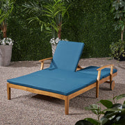 Etherealize - Outdoor Adjustable Double Chaise Lounge With Water Resistant Cushions - R&R Furniture Gallery (Fountain Valley, CA)