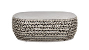 Willow - Oval Woven Patio Coffee Table, Wicker Frame - R&R Furniture Gallery (Fountain Valley, CA)