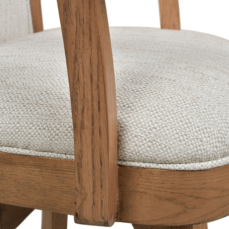 Williams - Swivel Counter Height Bar Stool - R&R Furniture Gallery (Fountain Valley, CA)