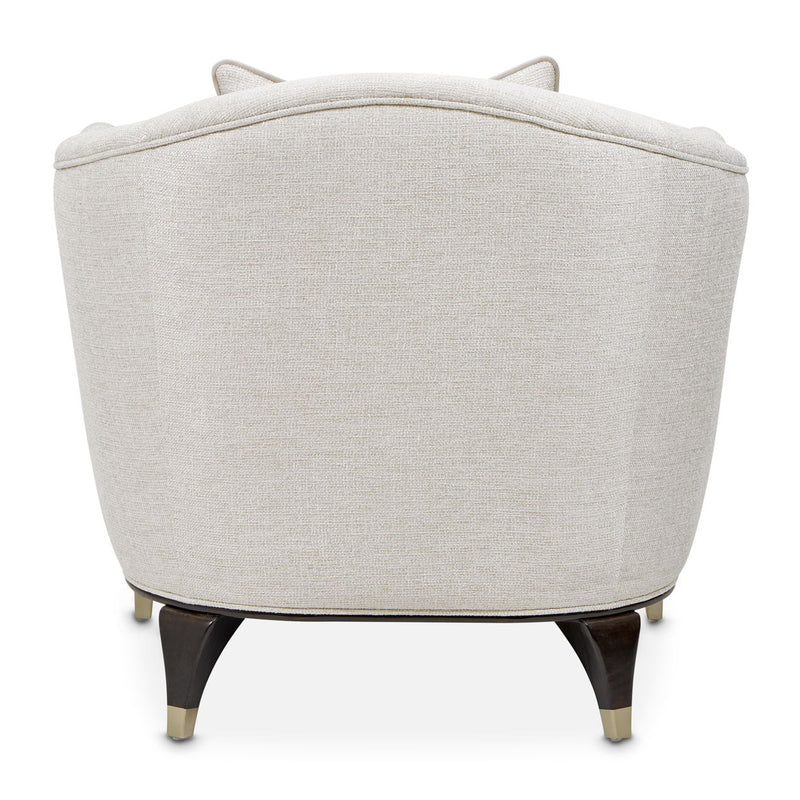 Paris Chic - Matching Chair - Cremini / Espresso - R&R Furniture Gallery (Fountain Valley, CA)