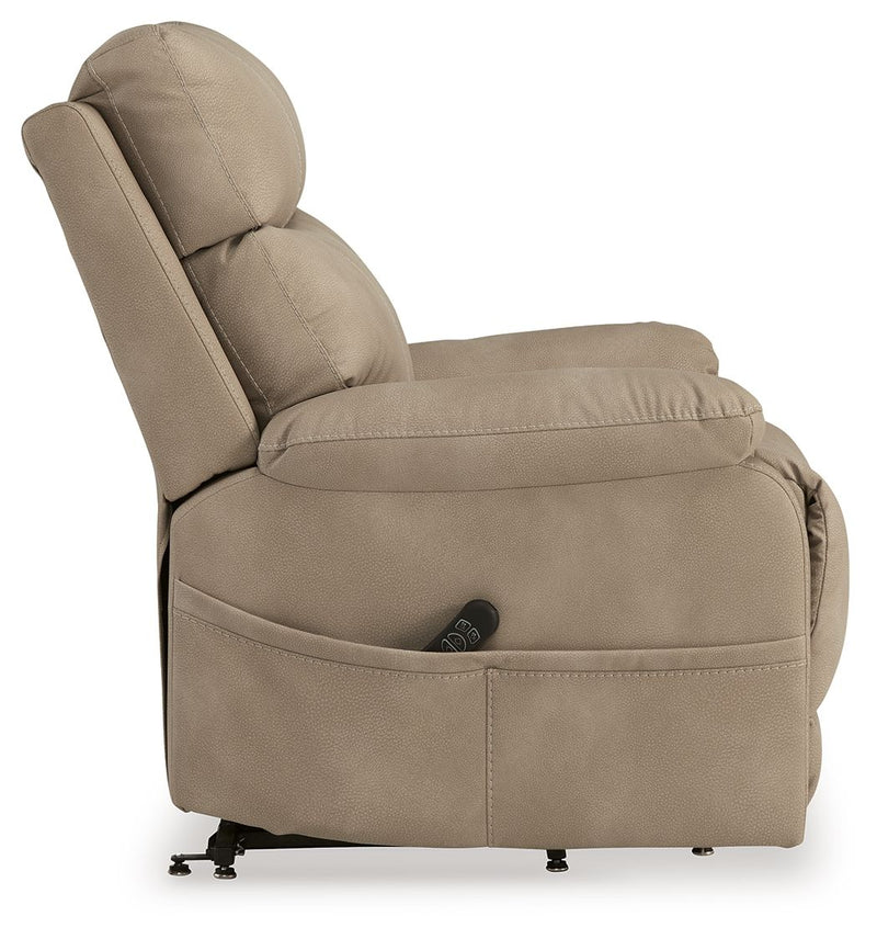 Next-Gen Durapella - Power Lift Recliner - R&R Furniture Gallery (Fountain Valley, CA)