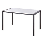 Lumi Source Fuji modern glam dining table with a sleek surface and stylish design, perfect for contemporary dining spaces.