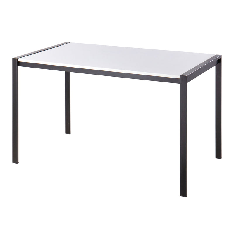Lumi Source Fuji modern glam dining table with a sleek surface and stylish design, perfect for contemporary dining spaces.