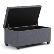 Sienna - Upholstered Storage Ottoman Bench - R&R Furniture Gallery (Fountain Valley, CA)