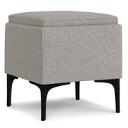 Natasha - Multifunctional Storage Ottoman With Tray - R&R Furniture Gallery (Fountain Valley, CA)